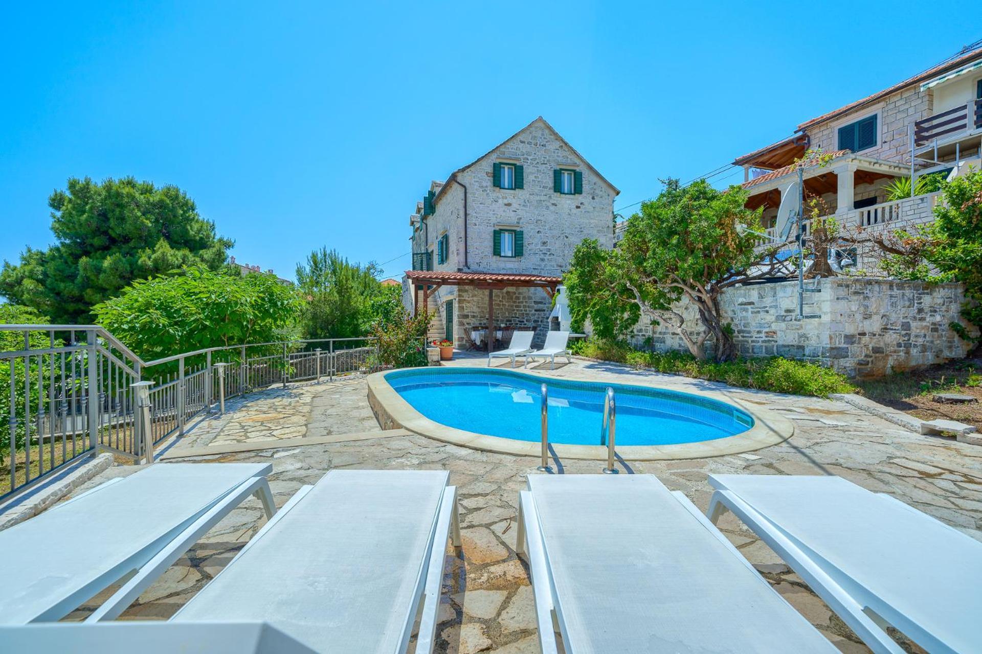 Villa Bonaca Perfect Location For A Holiday With Friends Or Family Sumartin Exterior foto