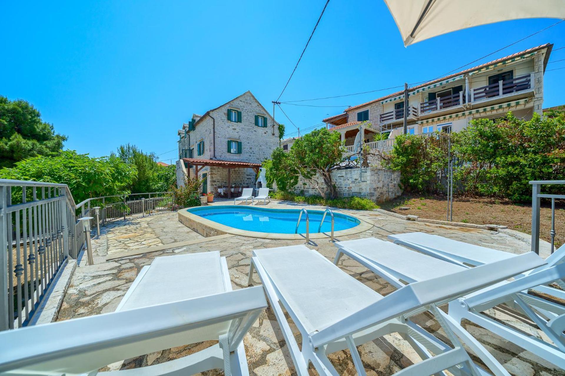 Villa Bonaca Perfect Location For A Holiday With Friends Or Family Sumartin Exterior foto